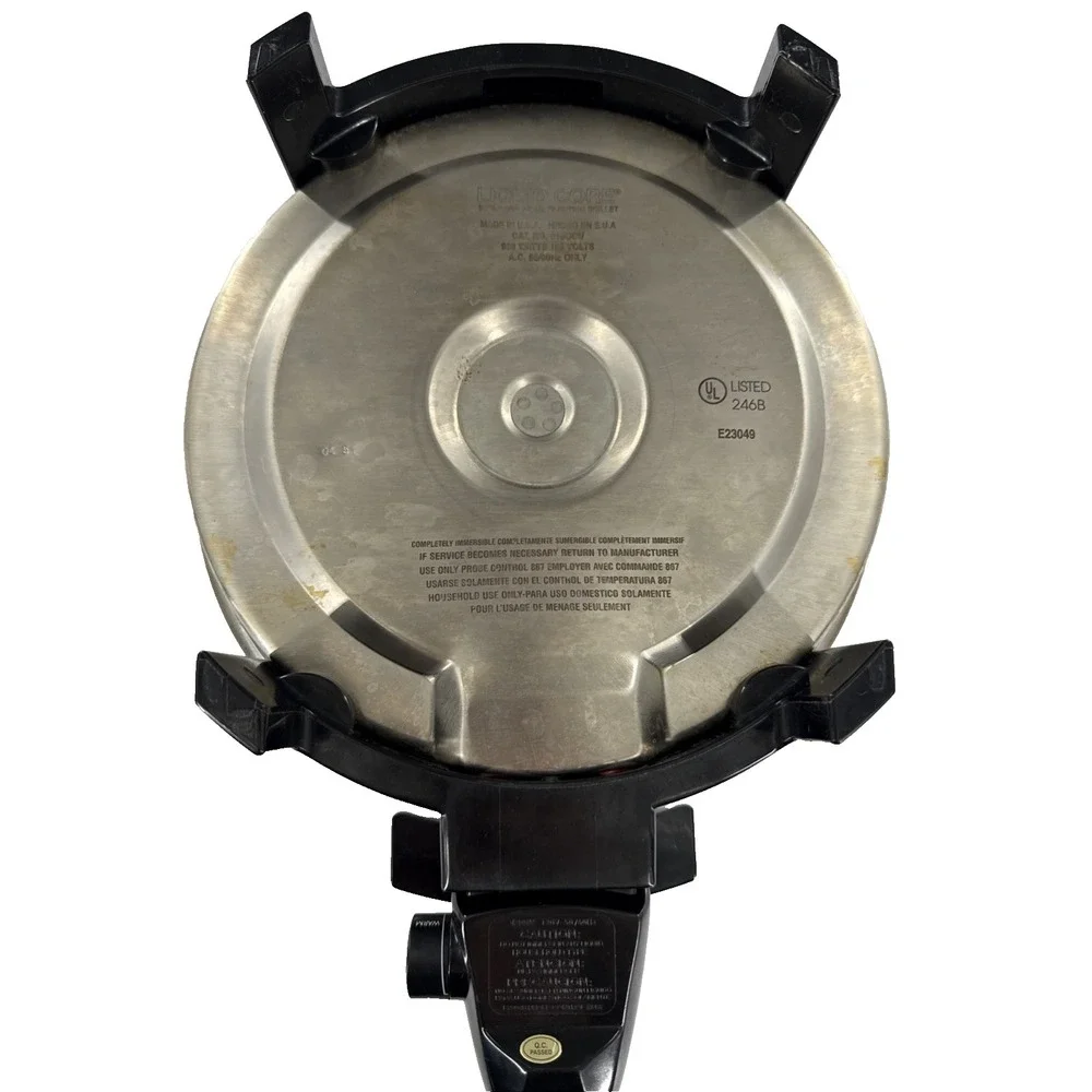 Kitchen Craft West Bend Liquid Core Stainless Electric Skillet 11.5
